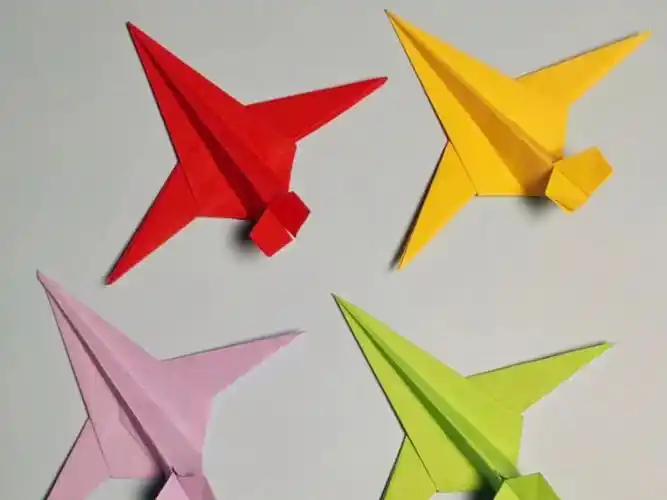 折纸 #纸飞机 #手工折纸