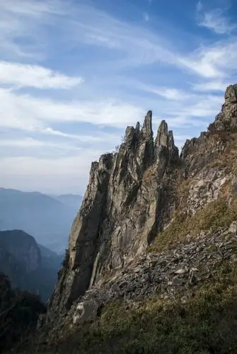 1.2日,登上雁荡山最高峰一一百岗尖(二)