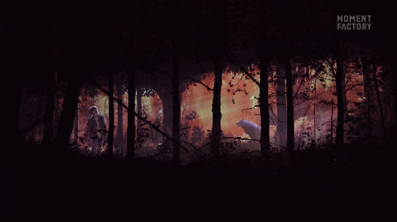 【景区夜游】全息投影技术让景区夜游更丰富多彩!