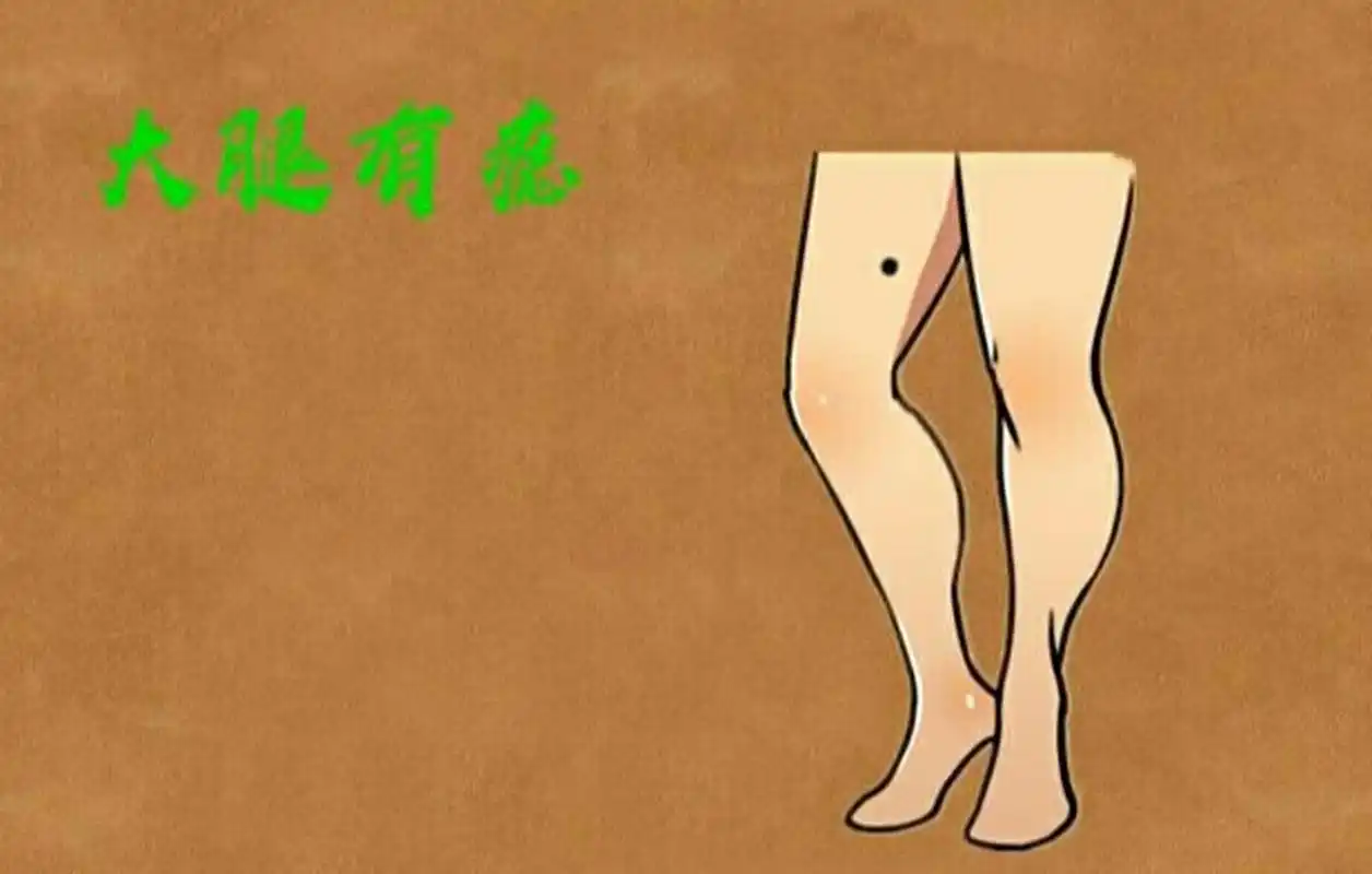 女人左腿内侧长痣,就是长在左腿大腿以及囤部连接处上的痣,在面//相