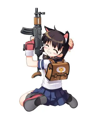 《纸片人》游戏原画