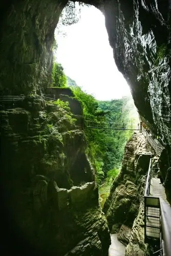远安武陵峡口一日游.
