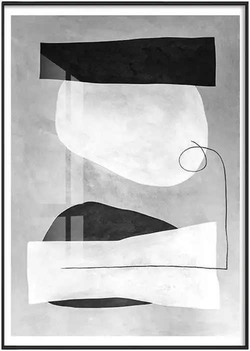 艺术装饰画 现代线条抽象画