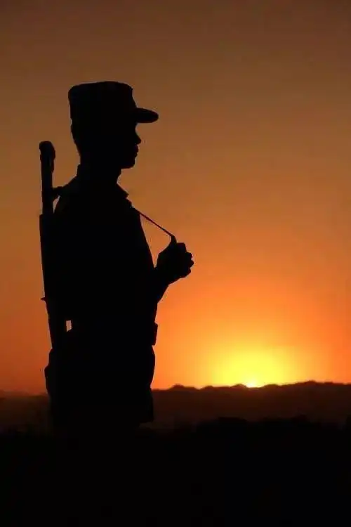 这就是军人专属的诗情画意