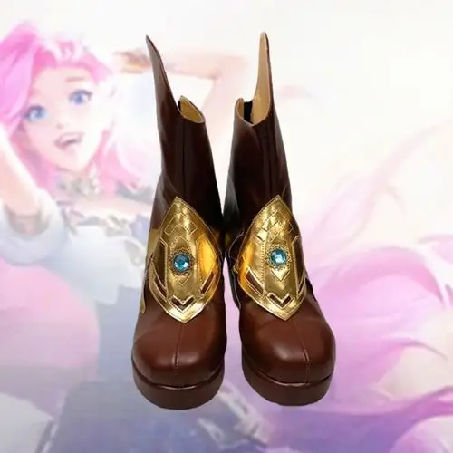 动漫鞋二次元鞋 cosplay服英雄联盟kdaallout萨勒芬妮cos鞋子定制