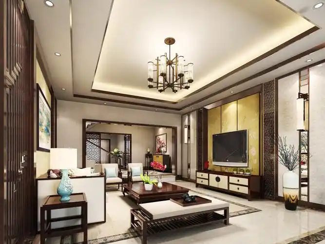 新中式风格装修效果图