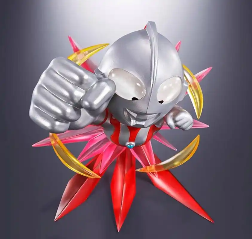 tamashii nations box q版 超人奥特曼赛罗迪迦手办摆件 盲盒玩具!