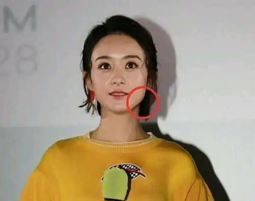 原创赵丽颖未修图曝光圆脸变方脸颜值是因为生完孩子劳累造成的