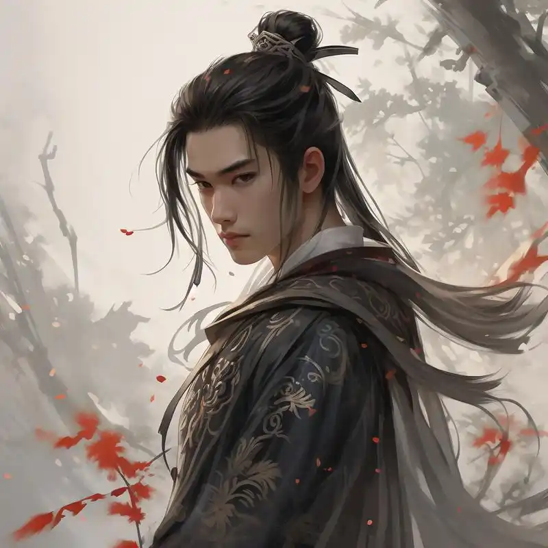 97冷酷霸气古风男生头像9515 一组冷酷又霸气的古风男生头像