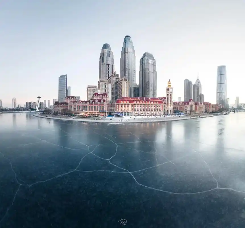 在天津,我拍下了这些照片(风光篇)一月初在天津呆了三天在观光 - 抖音