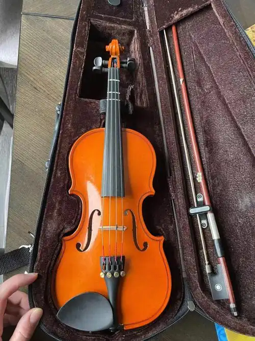 九成新初学者小提琴,1/8,刚买半年,价格合适出,交货地点markville