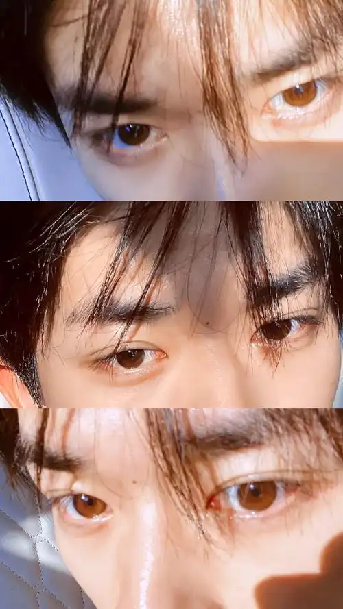 易烊千玺怼脸自拍