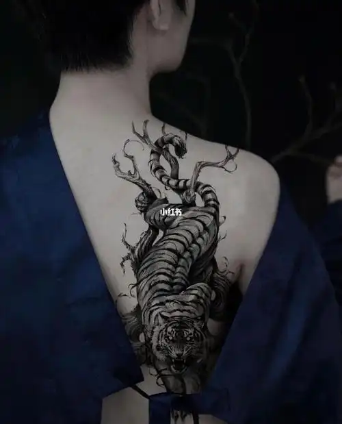 莆田纹身师  #莆田纹身  #同城  #后背  #老虎