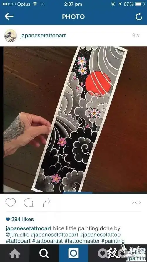 臂环纹身臂环纹身手稿图案史上最全臂环手稿