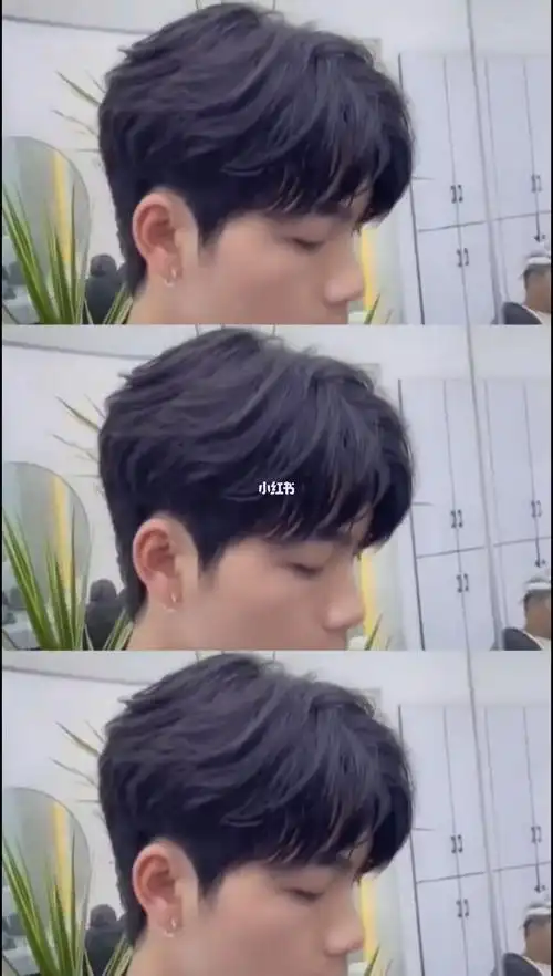 男生发型韩式气垫烫加服帖烫