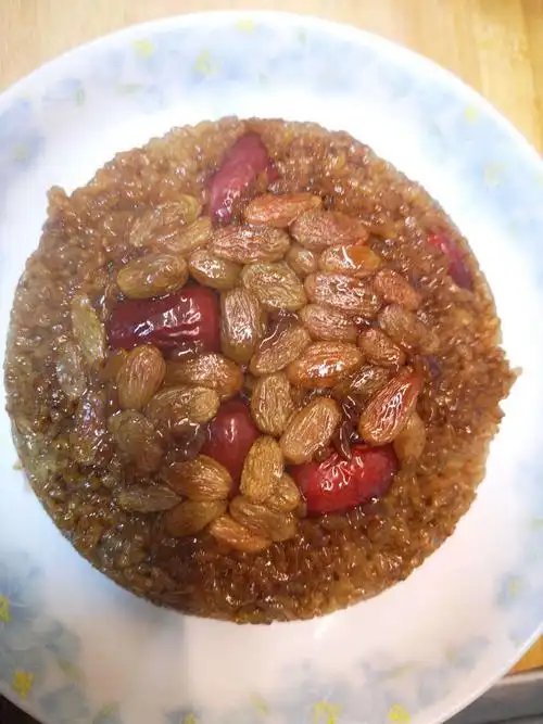 一碗香甜软糯的八宝饭,好看又好吃