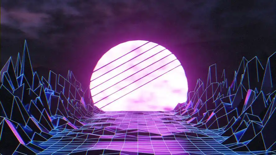 紫色系设计海报素材图片桌面壁纸