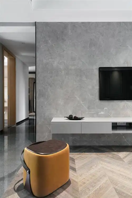 140㎡现代简约风电视背景墙装修效果图