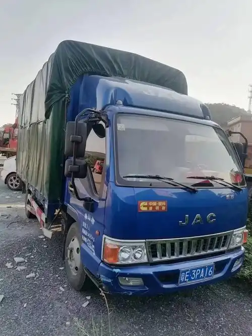 4米2蓝牌货车 江淮骏铃高栏车,月供3500,还有29期, - 抖音