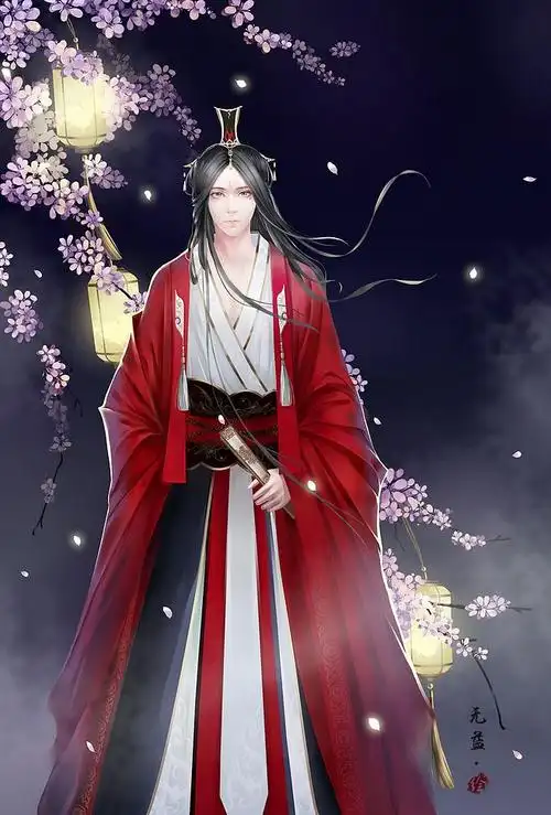 铭霜傲宇从幽门转采于2017-04-13 16:15:41古风红衣美男子古风铭霜傲