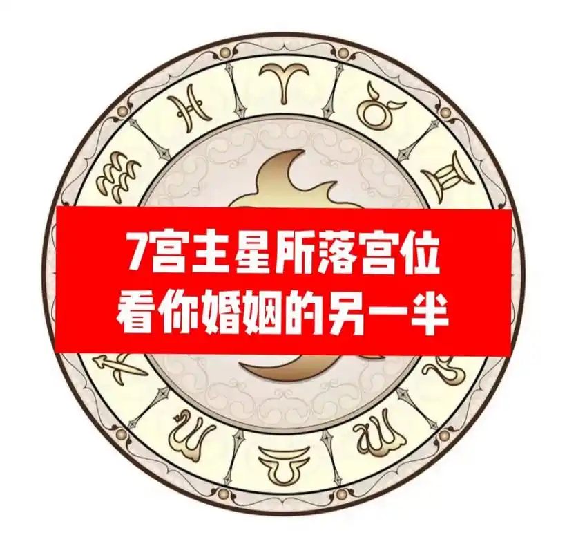 从星盘7宫主星所落宫位看你婚姻的另一半 婚神星落的宫位通常代表和另