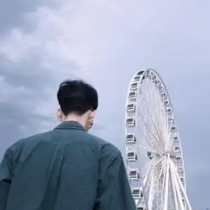 好看帅气的背影头像