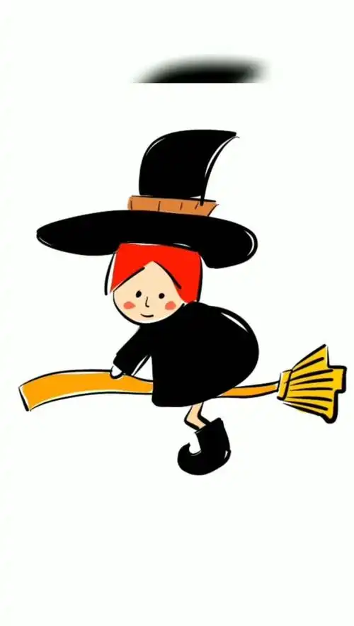 今天教大家来画小巫师,赶紧动手画一画吧!