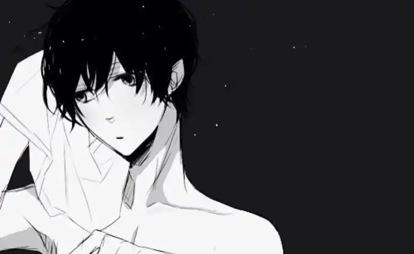 黑白 线条系 素材 男女 头像 动漫 壁纸 插画 人物 高清