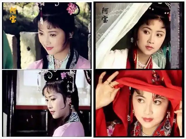 《婴宁》,王伶群饰演女主角,一笑忘忧,喜欢她银铃般的笑声,后来演员们