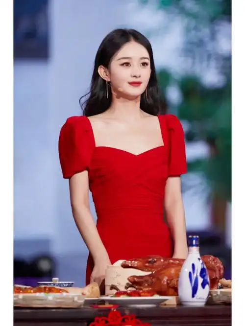 赵丽颖北京台春晚代言人