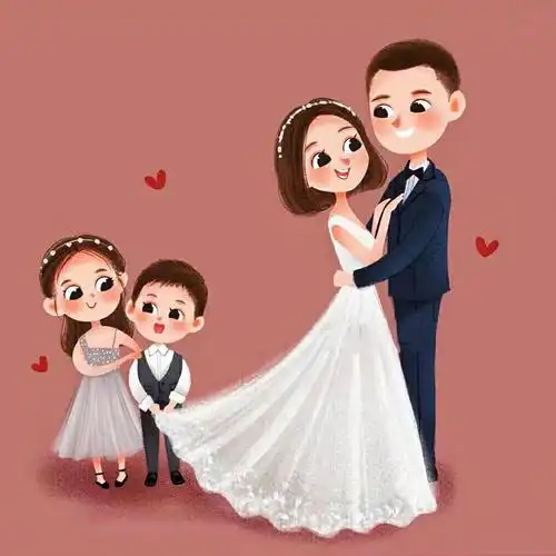 亲子头像一家四口