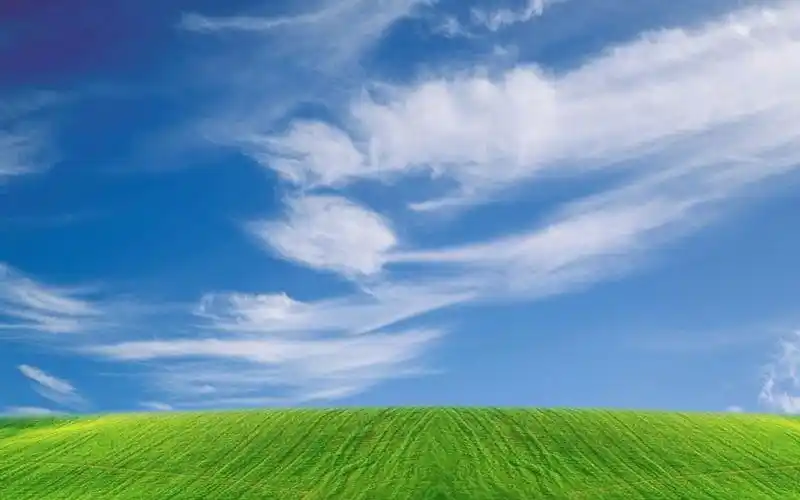 蓝天白云唯美清新图片桌面壁纸