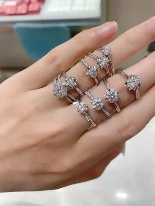 周大福钻戒新款到店价格美丽可约哦