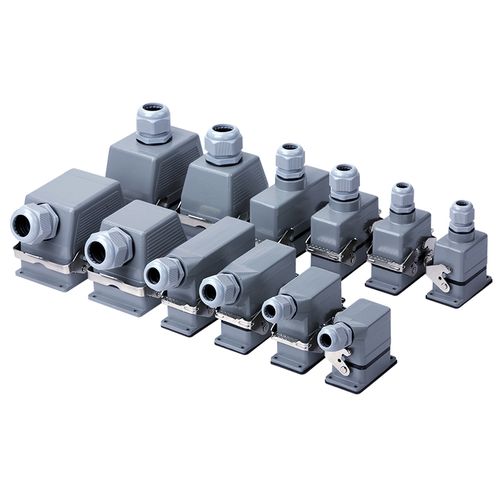 重载连接器航空插头插座16a工业防水公母he6连接器