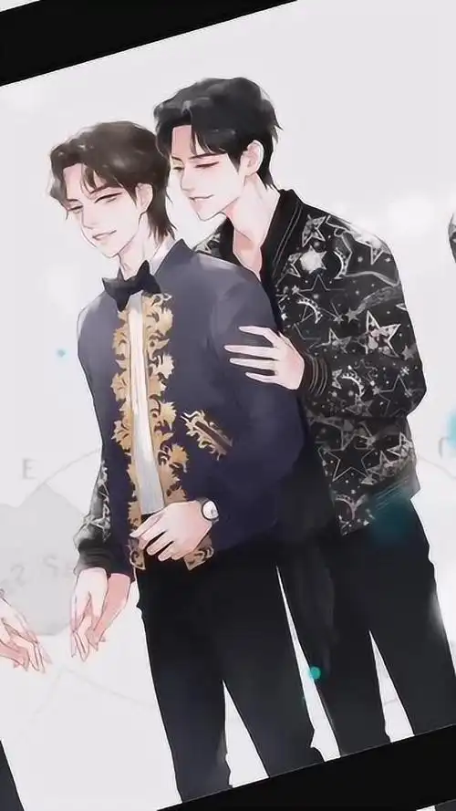 肖战王一博漫画干不过真人系列,有些漫画画着画着就成真了.