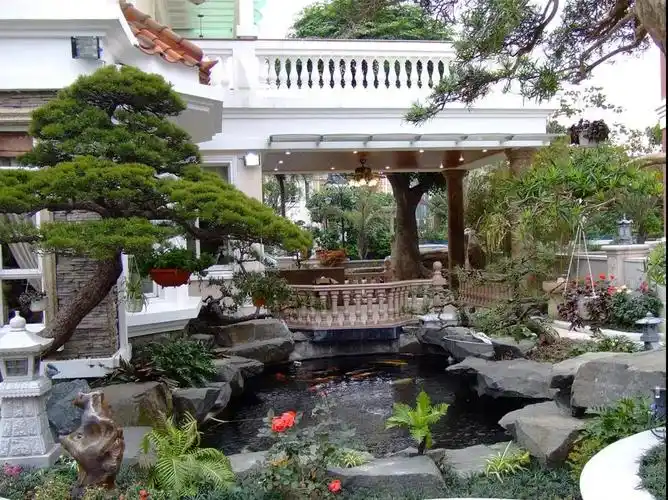 6种类型的别墅庭院水景设计,总有一款适合你家院子!