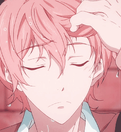 动漫gif帅哥gif粉发gif