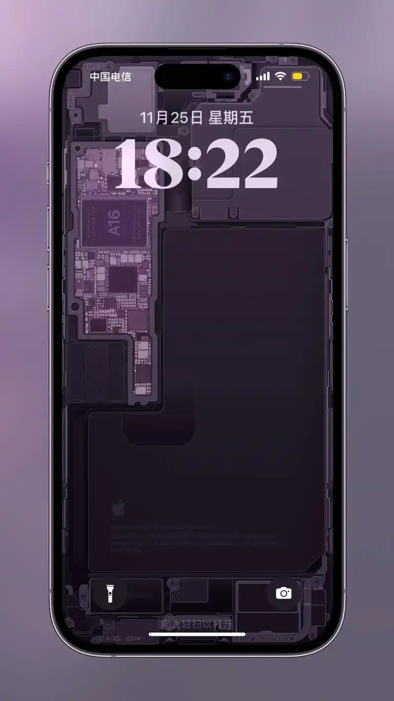 什么iphone壁纸最酷那当然是透视啦