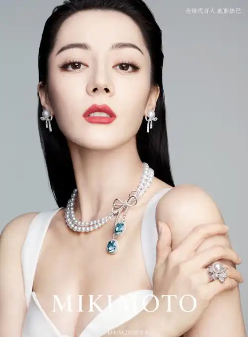 代言人迪丽热巴##mikimoto##迪丽热巴0603生日快乐##mikimoto高级珠宝