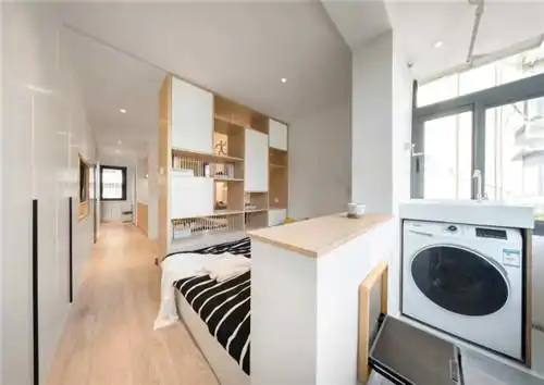 30㎡老破小改出两室一厅