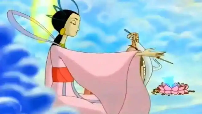 哪吒传奇:太乙真人带哪吒灵魂,来找女娲娘娘,想让她复活哪吒-动漫视频