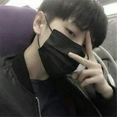 男生戴口罩超帅的头像个性男生图片大全