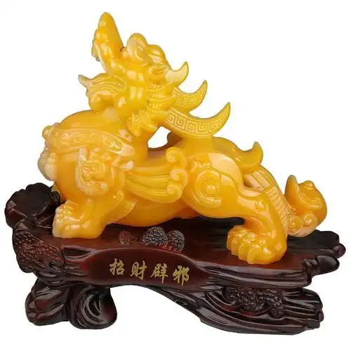 开光招财貔貅摆件大号貔貅公司客厅办公室前台工艺品店铺开业礼品