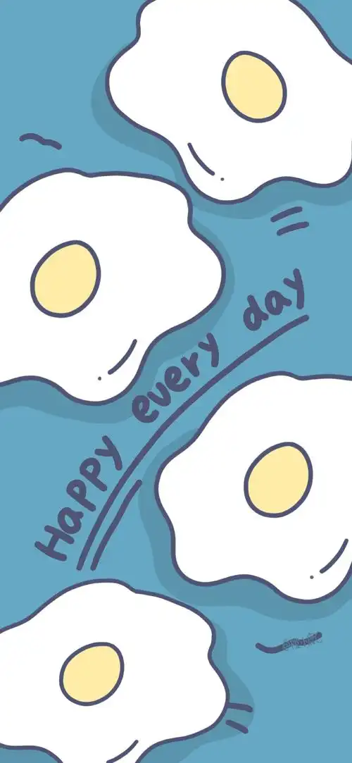 橙小鹿c渐变纯色/手绘壁纸/聊天背景/小清新ins/油画插画/锁屏壁