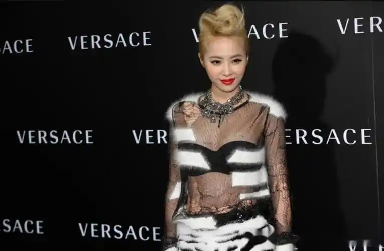 蔡依林尺度越来越大穿斑马纹透视裙直接透出内衣人红气场真大