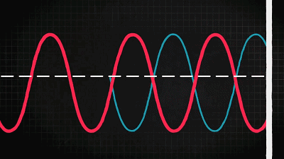 在空中,是因为驻波中有数个空间固定的节点,也就是多条声波的交汇处