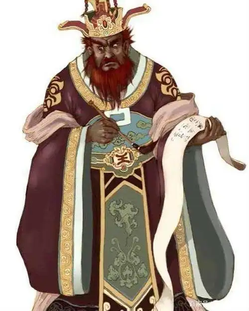 令人害怕的生死判官阎罗王