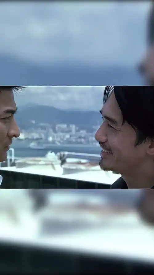 无间道最经典片段:我想做个好人.对不起,我是警察!