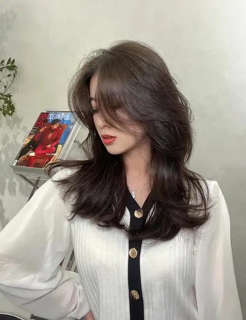 中长发慵懒蓬松卷发