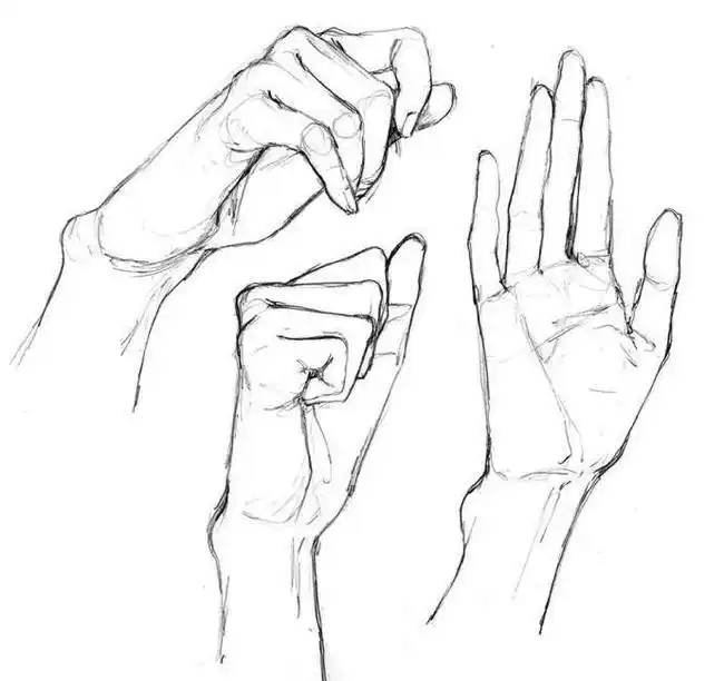 如何给动漫人物画手?教你画人物手部的实用干货